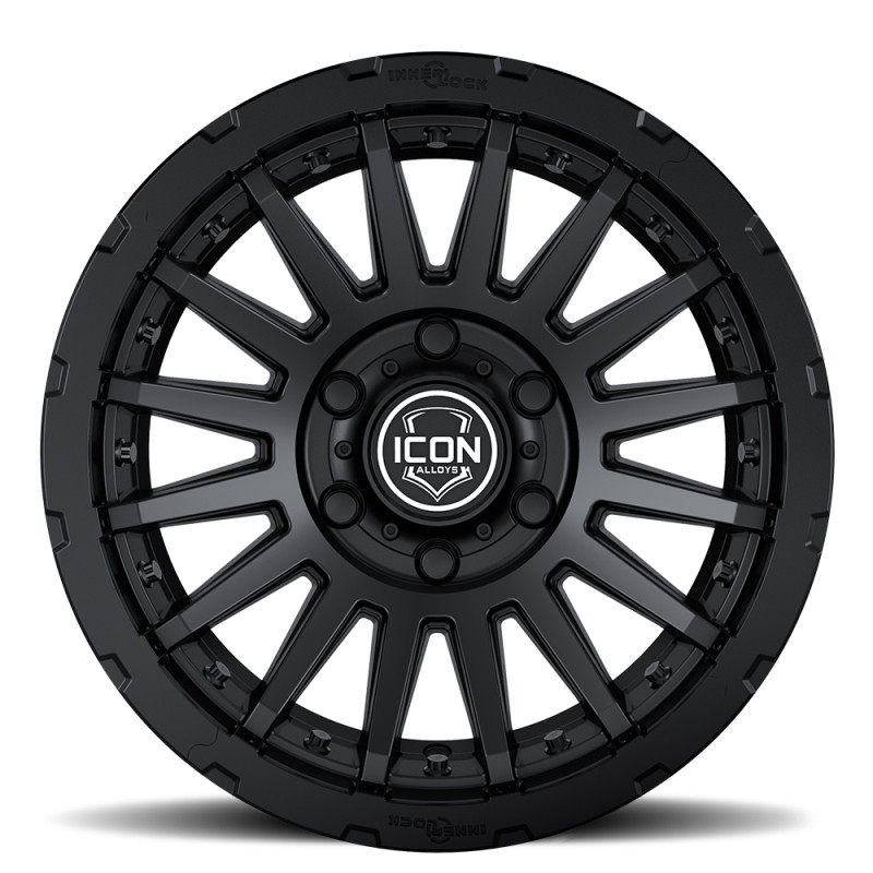 ICON Alloys Recon Pro Satin Black - 18 X 9 - 8 X 170- 6MM 65.25n BS - 23618908152SB Photo - Unmounted