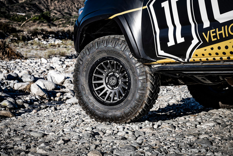 ICON Alloys Recon Pro Satin Charcoal- 18 X 9 - 6 X 5.5 - 0MM 5in BS - 23618908350CH Photo - Mounted
