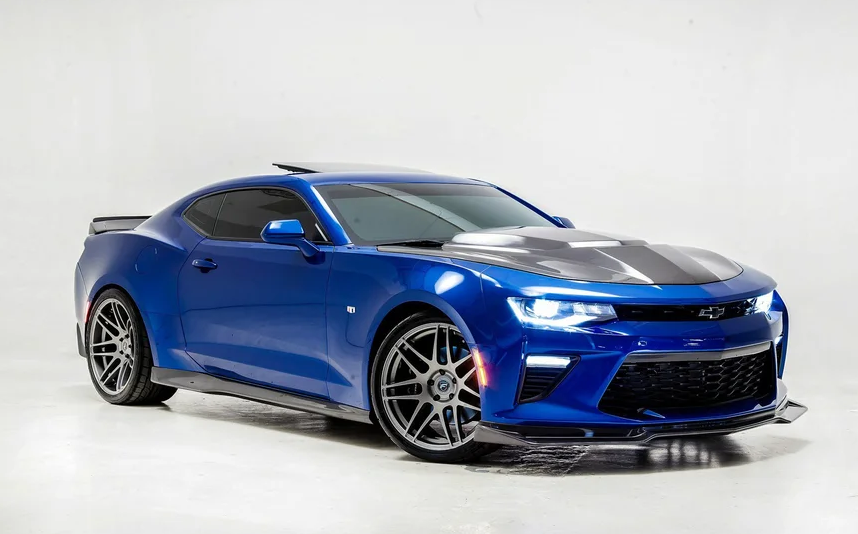 Forgestar F14 Wheels - 20x9 Fronts / 20x11 Rears - Gloss Anthracite - 10-24 Chevrolet Camaro (F15309021P35 / F25301121P42)