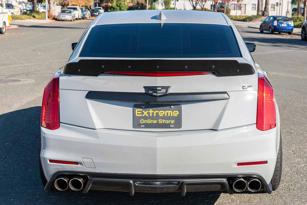 EOS Wickerbill Rear Spoiler Glossy Black - 2016+ CTS-V
