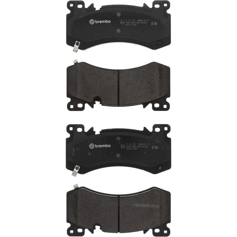 Brembo OE 21-24 Cadillac Escalade/23-24 Chevy Silverado 1500 Premium Low Ceramic Brake Pad - Front - P10101 Photo - Close Up