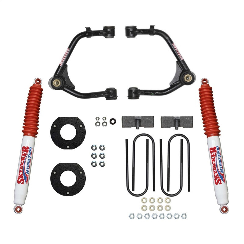 Skyjacker 2025 Chevrolet Silverado1500 3.5 in. Suspension Lift Kit With Hydro 7000 Shocks - C25350PH Photo - Primary