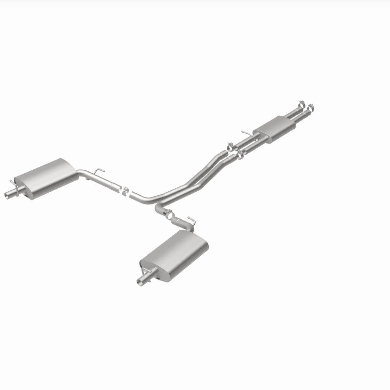 BRExhaust 16-17 Ford Explorer 3.5L Direct-Fit Replacement Exhaust System - 106-0957 360 Degree Image Set