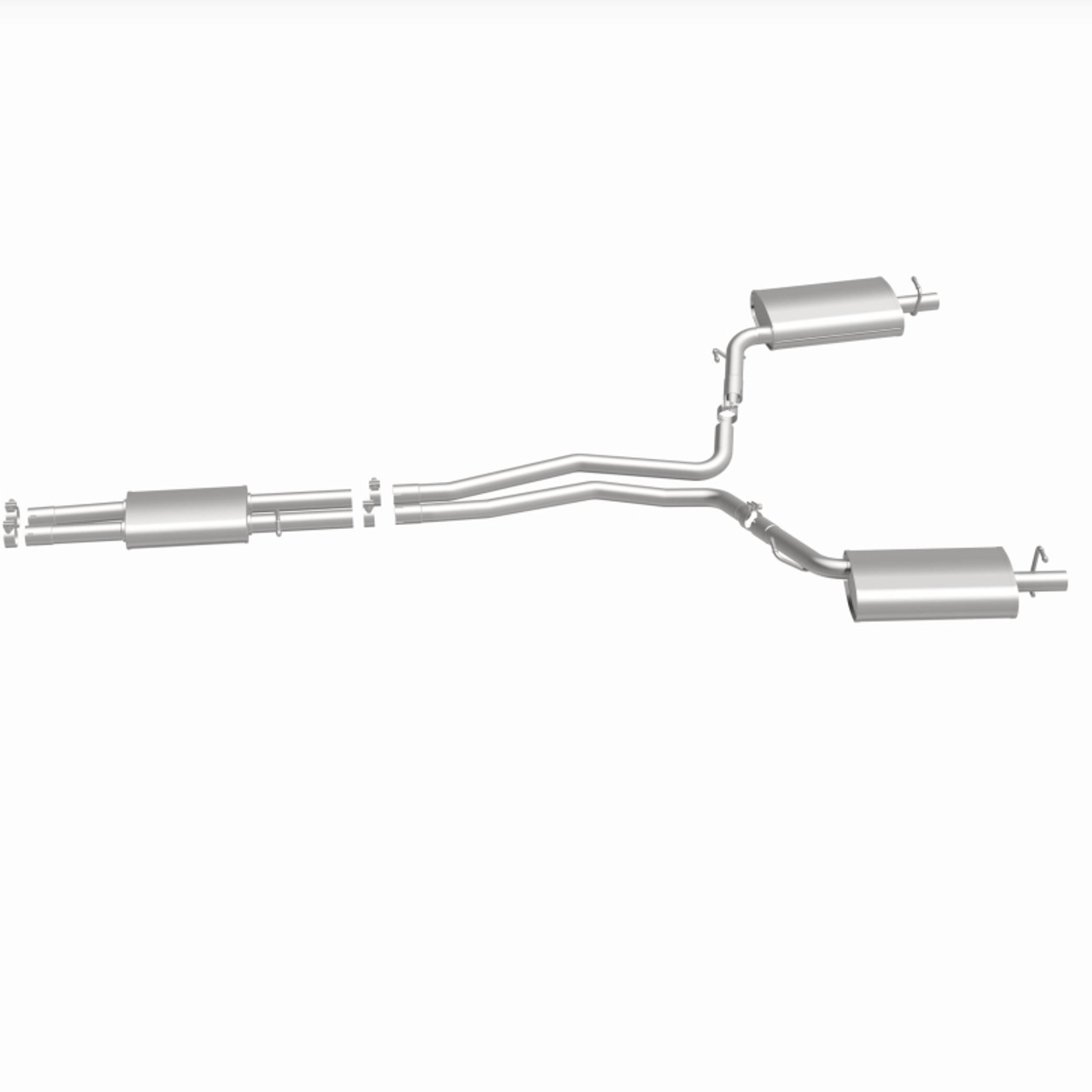 BRExhaust 16-17 Ford Explorer 3.5L Direct-Fit Replacement Exhaust System - 106-0957 360 Degree Image Set