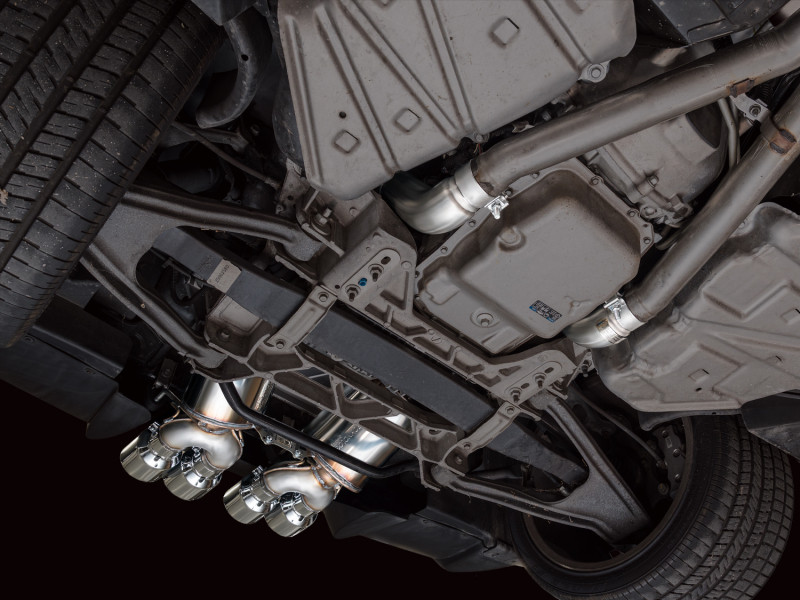 AWE Tuning 05-07 C6 Chevrolet Corvette 6.0L Touring Edition Axleback Exhaust w/ Chrome Silver Tips - 3015-42660 Photo - Mounted