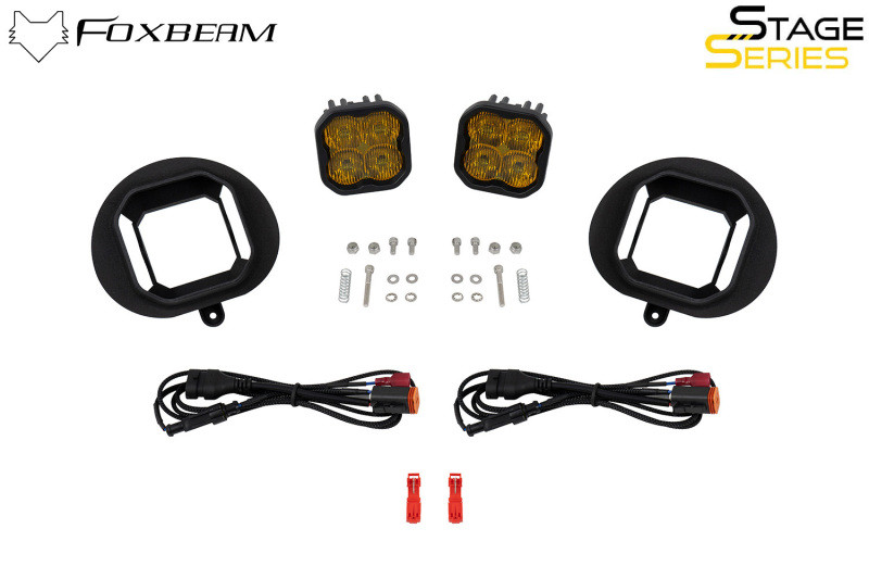 Diode Dynamics 06-09 Toyota 4Runner SS3 Type TR SAE Fog Light Kit - ABL White - DD8448 User 8