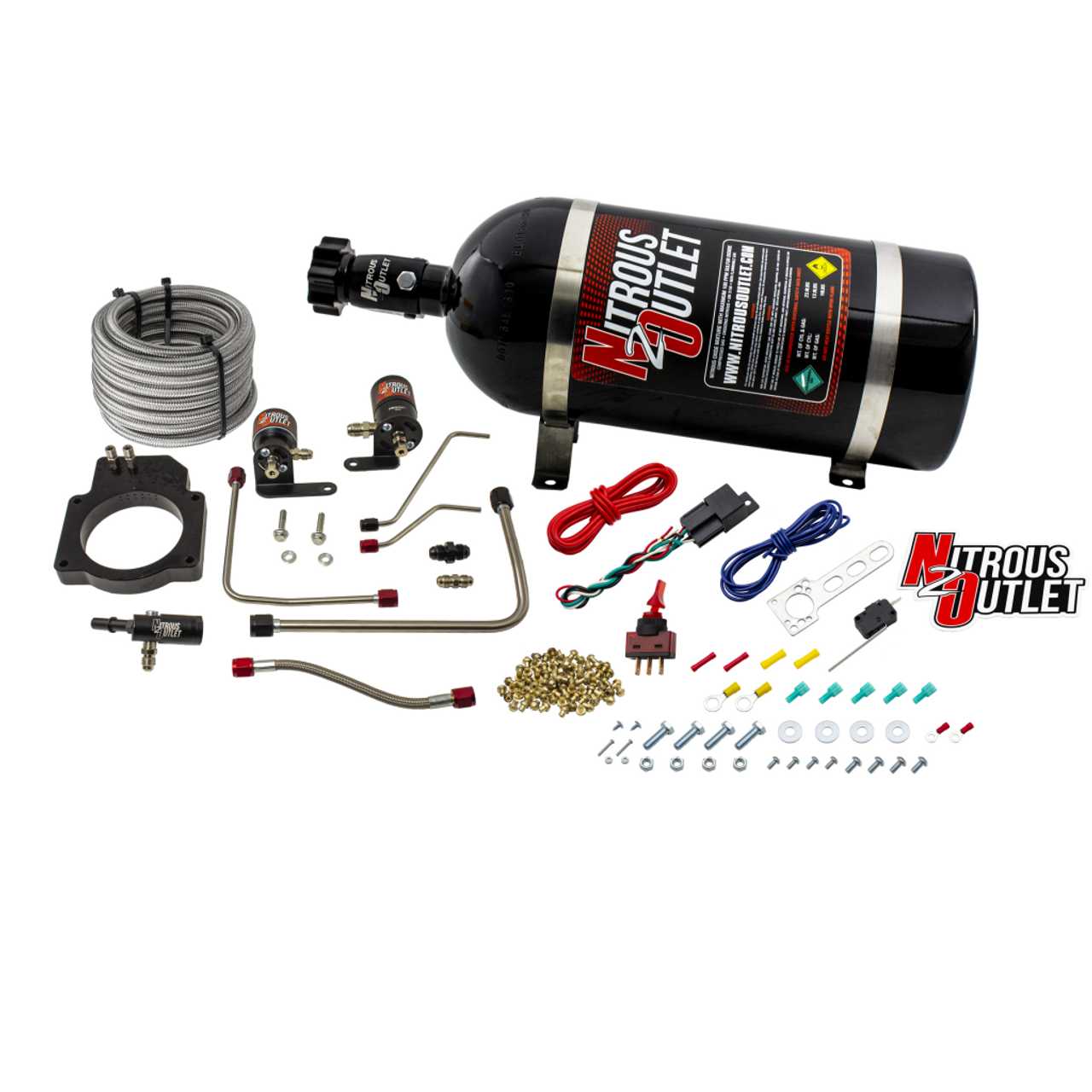 Nitrous Outlet 83mm Hardline Plate System - 2016+ CTS-V