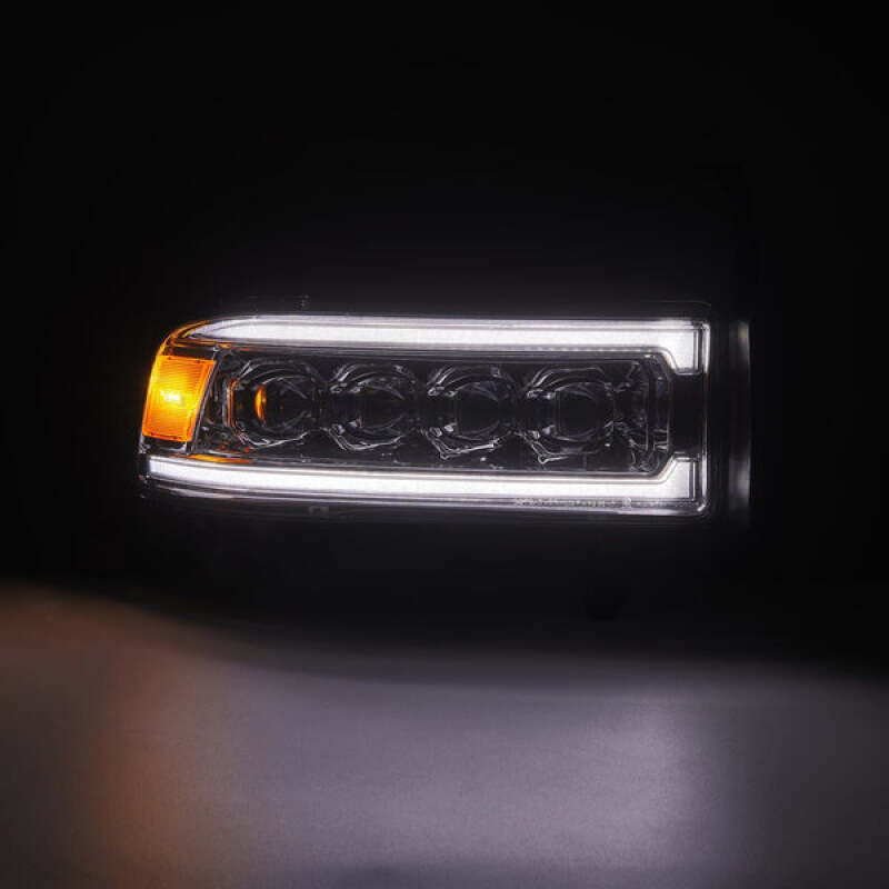 AlphaRex 94-01 Dodge Ram 1500 NOVA LED Headlights Chrome w/ Activ. Light Seq. Signal and SB DRL - 880351 Photo - Primary