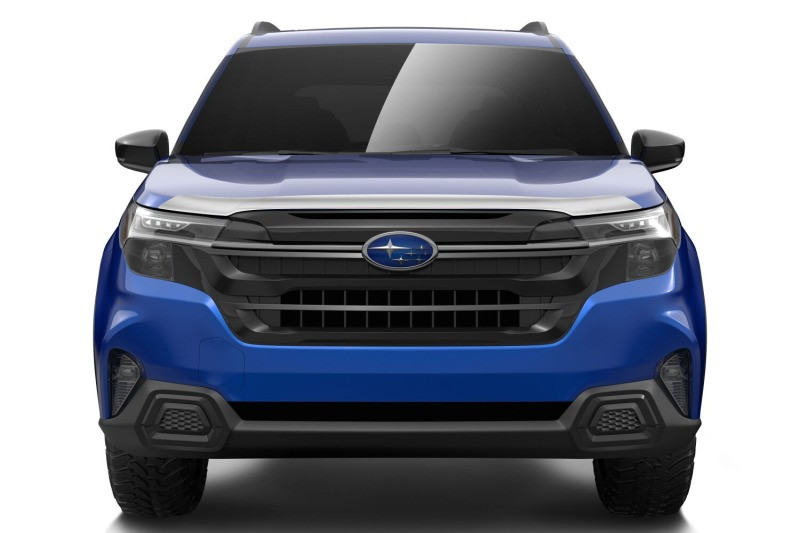 Husky Liners 2025 Subaru Forester Aeroskin Hood Protector - Chrome - 2892240 Photo - Close Up