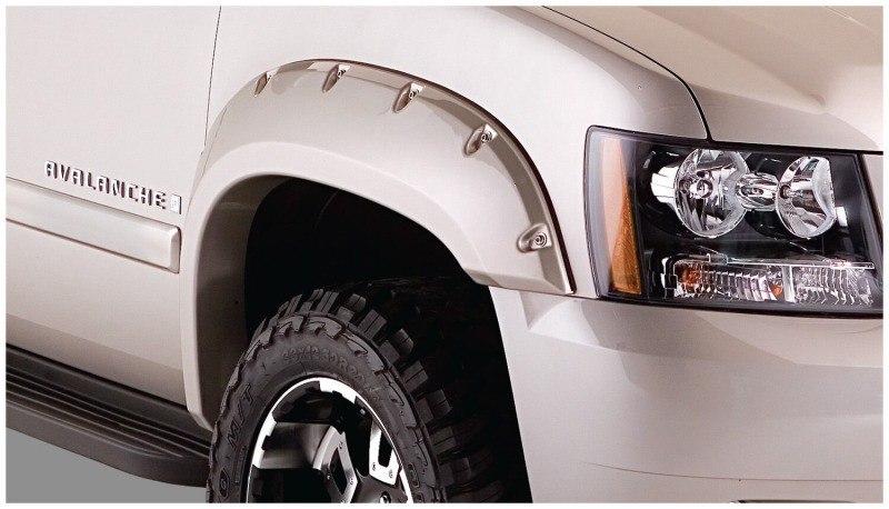 Husky Liners 07-13 Chevrolet Avalanche Pocket Style Fender Flares - 4pc - 2804932 Photo - Close Up