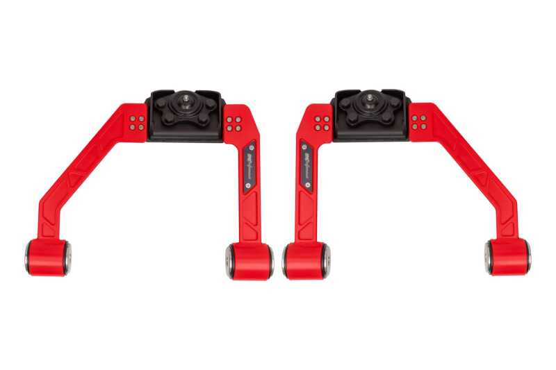 UMI Performance 15-25 Ford F-150 Adjustable Upper A-Arm Kit - Red - 6565-R Photo - Primary