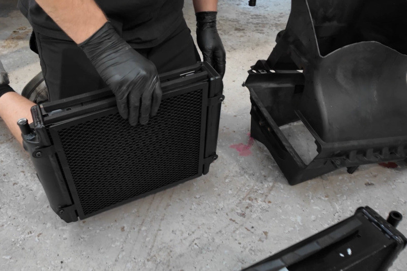 CSF McLaren MP4-12C / 650S / 675LT High Performance Heat Exchanger - 8213 Photo - Mounted