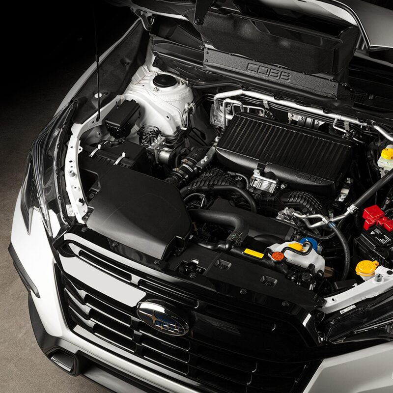Cobb 19-23 Subaru Ascent Top Mount Intercooler Kit - Black - B41420-BK