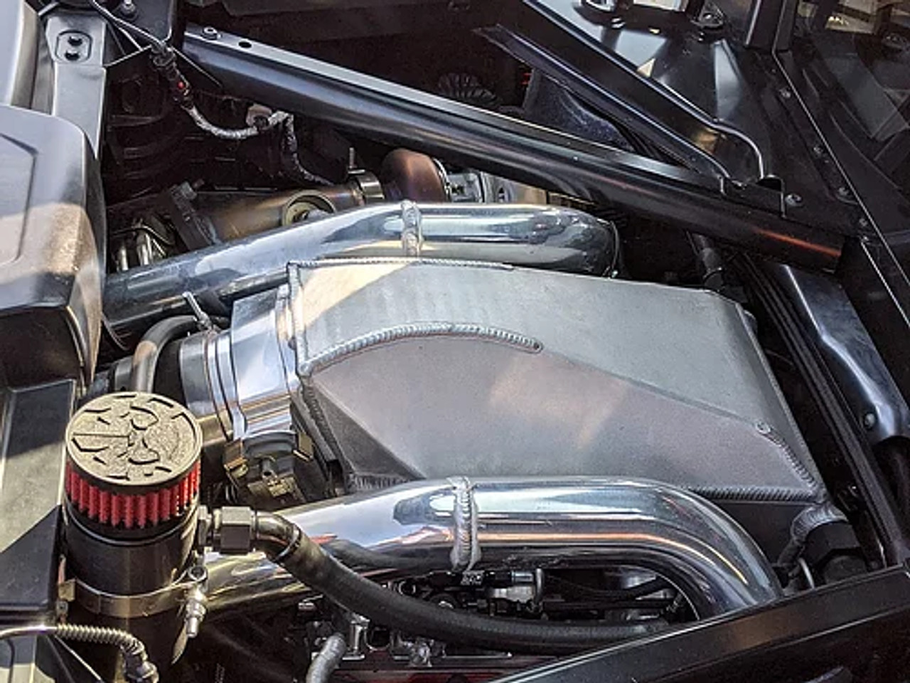 MightyMouse Wild Catch Can Kit - C8 Corvette