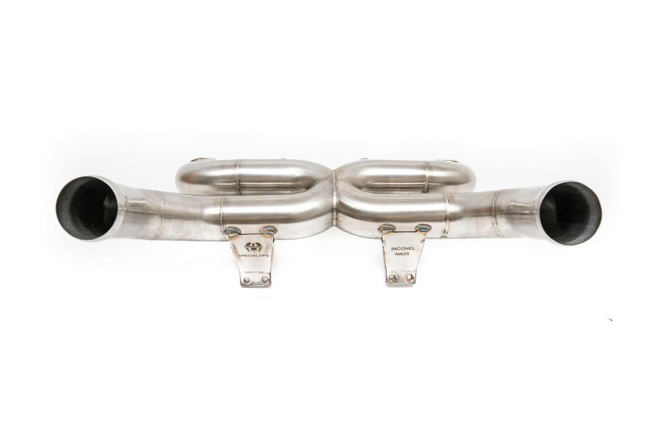 FabSpeed Supersport X-Pipe Iconel 625 Exhaust System - McLaren 720S (FS.MCL.720S.SSXNI)