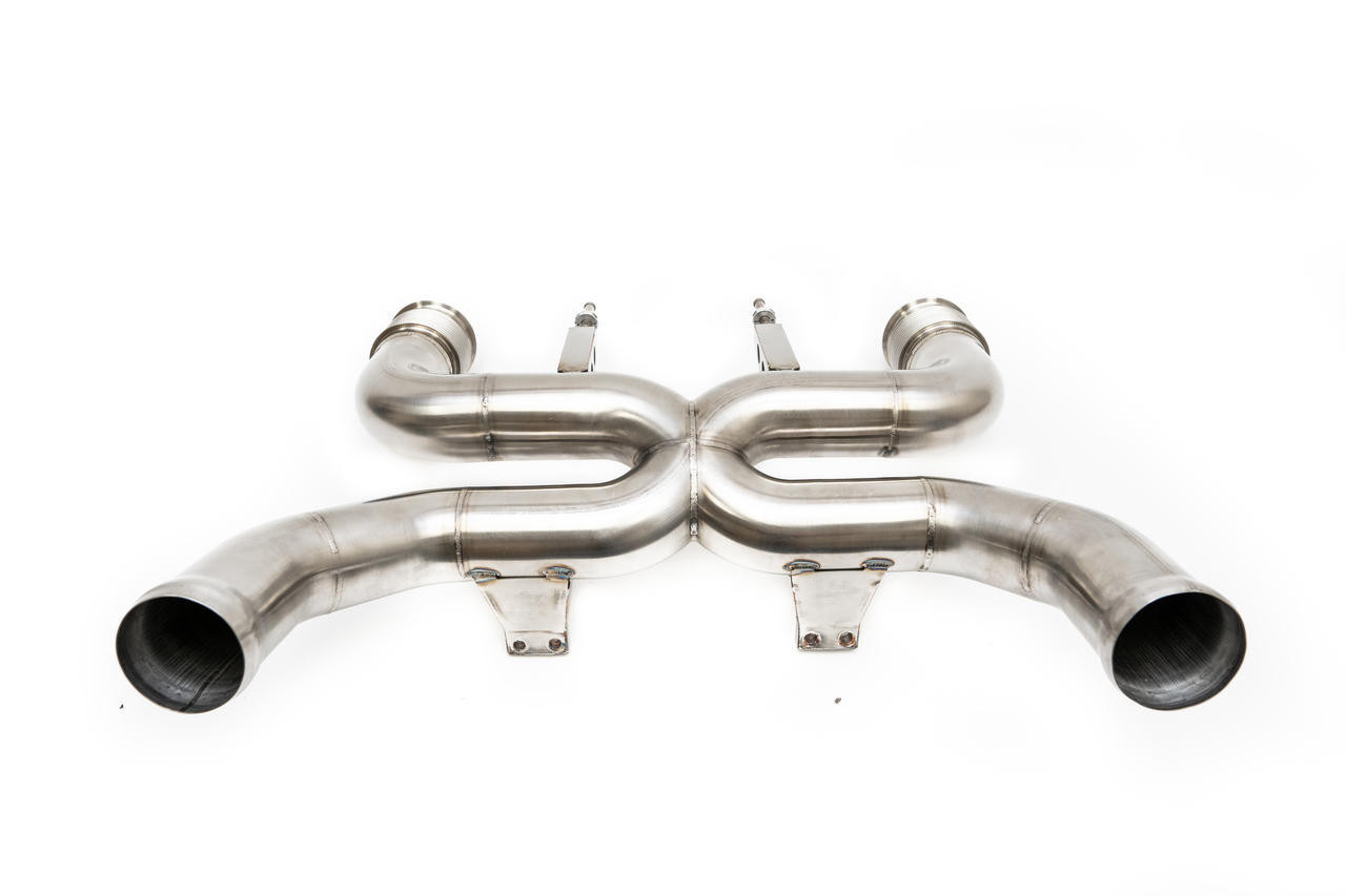 FabSpeed Supersport X-Pipe Iconel 625 Exhaust System - McLaren 720S (FS.MCL.720S.SSXNI)