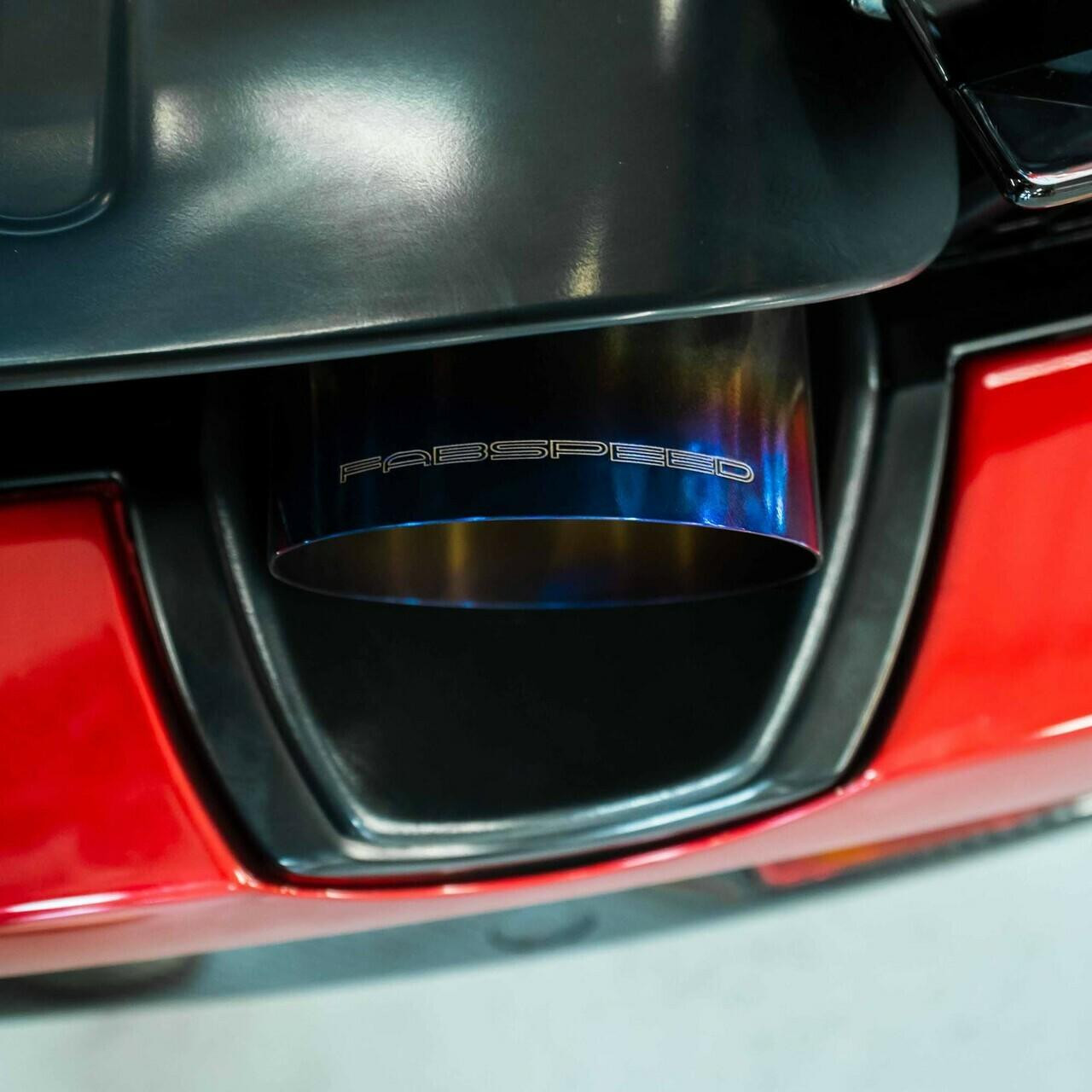 FabSpeed Burnt Titanium Dual Exhaust Tips - McLaren 720S (FS.MCL.720S.DLTBR)