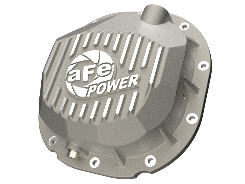 aFe 90-14 Ford F-150 Rear Differential Cover - Raw w/ Machined Fins - 46-71410A Photo - Primary