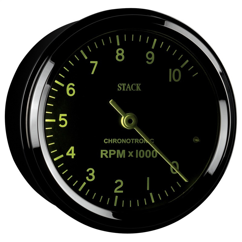 Autometer Chronocentric Tachometer - 80mm Blk - 0-10K RPM - ST901096 User 6