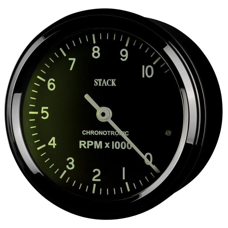Autometer Chronocentric Tachometer - 80mm Blk - 0-10K RPM - ST901096 User 3