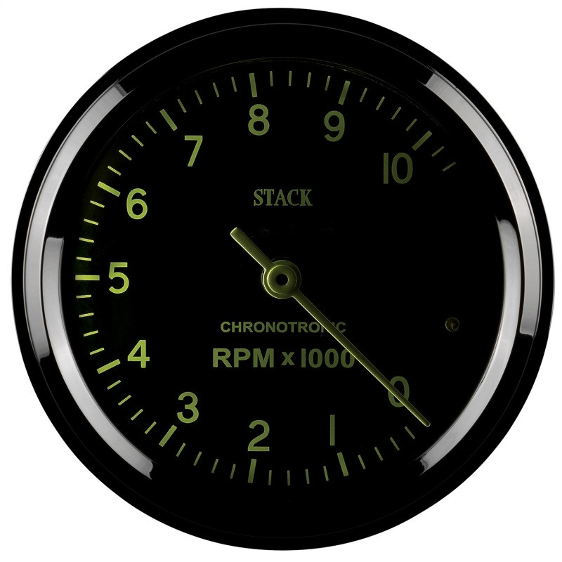 Autometer Chronocentric Tachometer - 80mm Blk - 0-10K RPM - ST901096 User 4