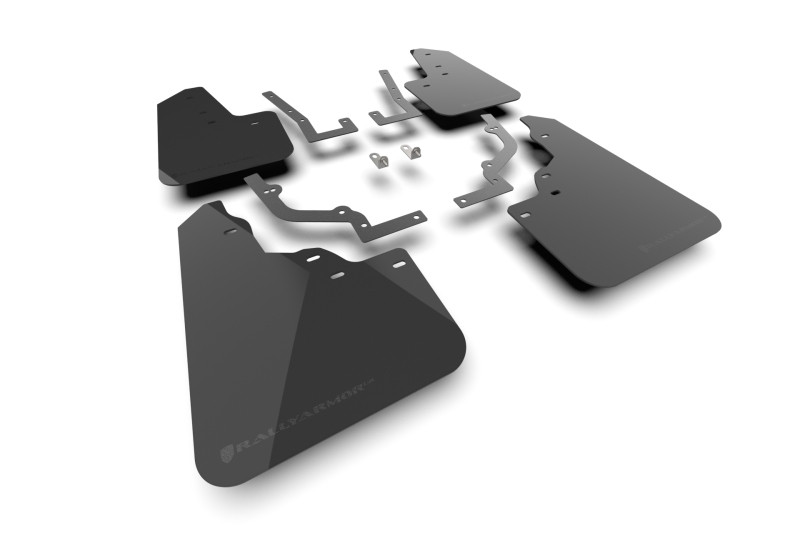 Rally Armor 2026 Honda Passport Black UR Mudflap - Metallic Black Logo - MF139-UR-BLK-MBK User 1