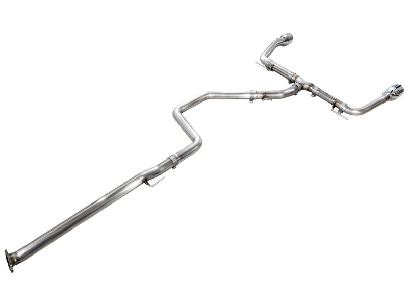 AWE 22-26 Hyundai Elantra N Track Edition Cat-Back Exhaust - Chrome Silver Tips - 3020-32237 Photo - out of package