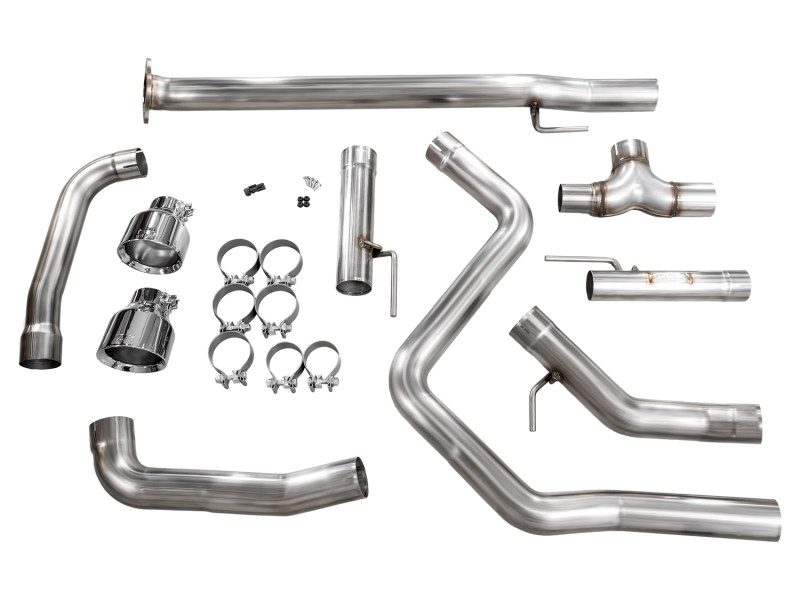 AWE 22-26 Hyundai Elantra N Track Edition Cat-Back Exhaust - Chrome Silver Tips - 3020-32237 Photo - out of package
