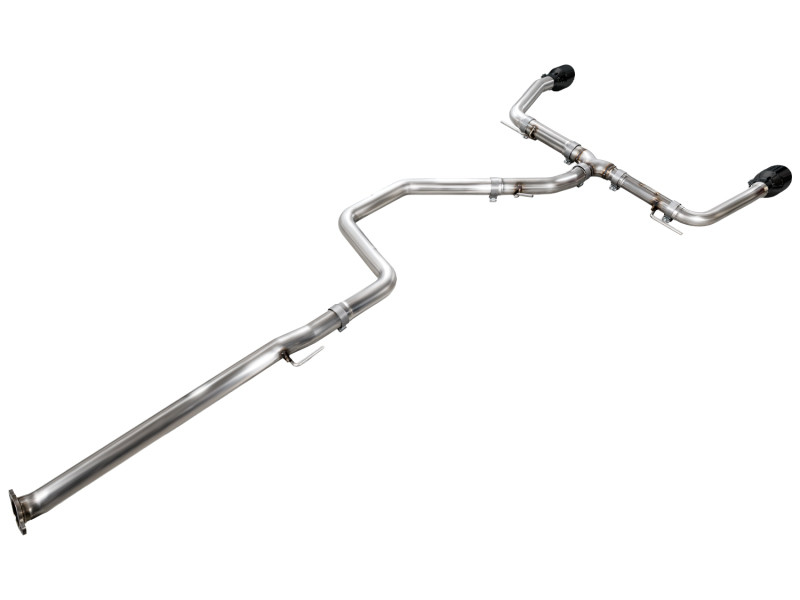 AWE 22-26 Hyundai Elantra N Track Edition Cat-Back Exhaust - Diamond Black Tips - 3020-33237 Photo - out of package