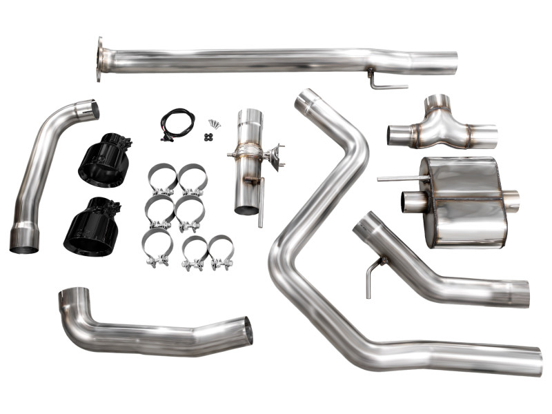 AWE 22-26 Hyundai Elantra N SwitchPath Cat-Back Exhaust - Diamond Black Tips - 3025-33237 Photo - out of package