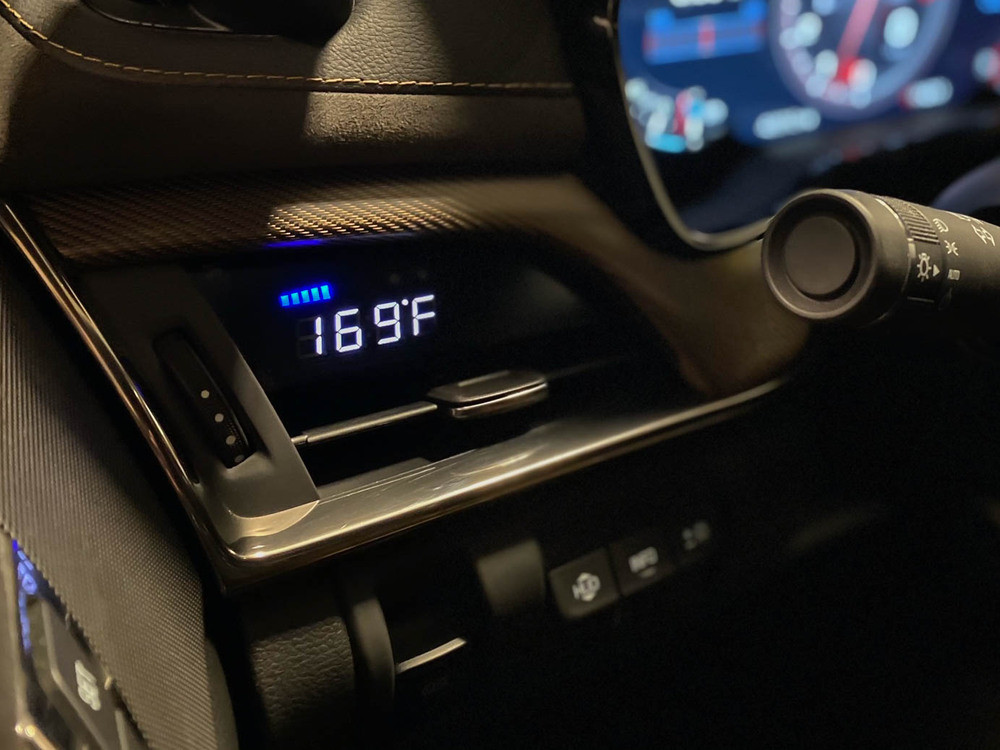 P3 Gauges V3 OBDII Vent Gauge - 2016-2019 Cadillac ATS-V (L3P3CATS)