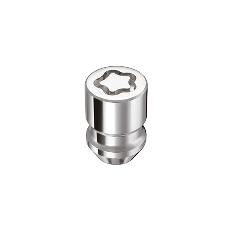 McGard Wheel Lock Nut Set - 5pk. (Cone Seat) M12X1.5 / 13/16 Hex / 1.28in. Length - Chrome - 24557