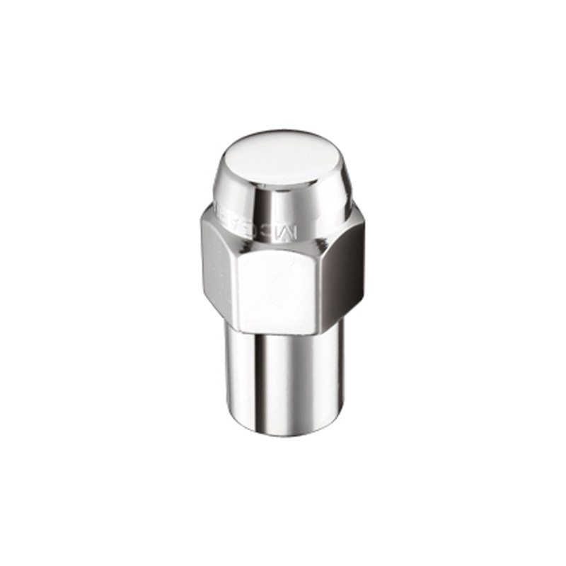 McGard Hex Lug Nut (Reg. Shank - .746in.) 1/2-20 / 13/16 Hex / 1.65in. Length (4-Pack) - Chrome - 61000