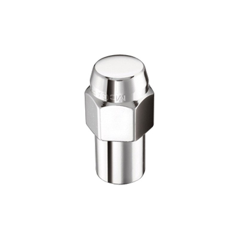 McGard Hex Lug Nut (Reg. Shank - .746in.) M12X1.25 / 13/16 Hex / 1.65in. Length (4-Pack) - Chrome - 61003