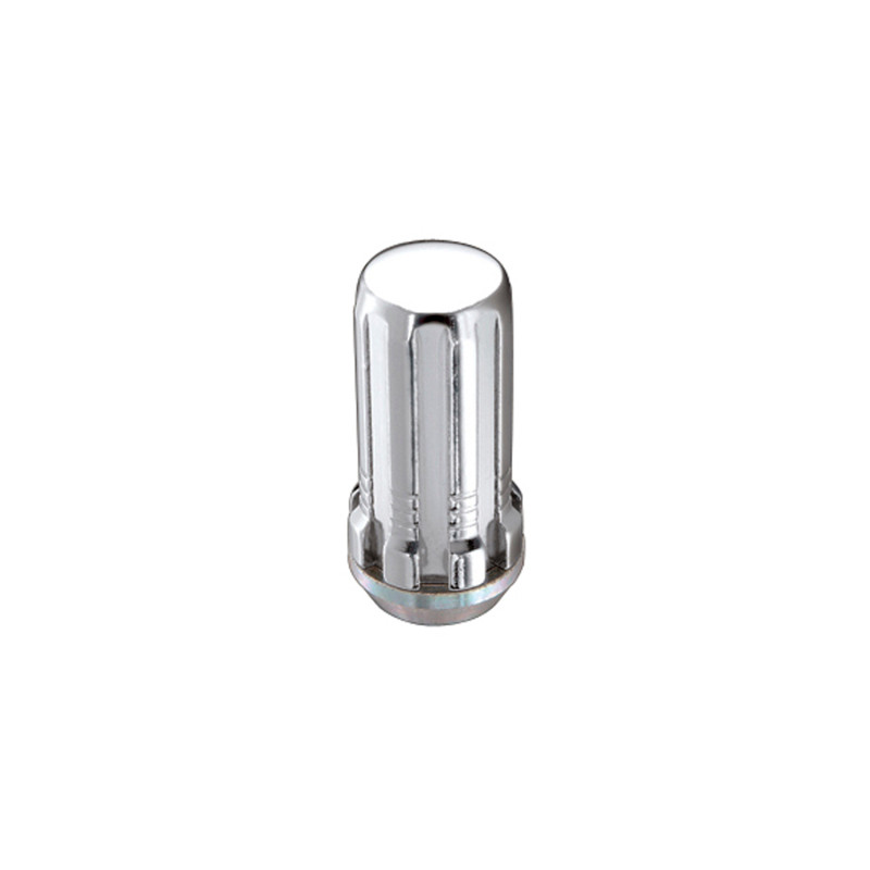 McGard SplineDrive Lug Nut (Cone Seat) 1/2-20 / 1.60in. Length (4-Pack) - Chrome (Req. Tool) - 65340