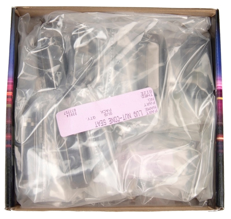 McGard 8 Lug Hex Install Kit w/Locks (Cone Seat Nut) M14X1.5 / 13/16 Hex / 1.945in. Length - Black - 84822