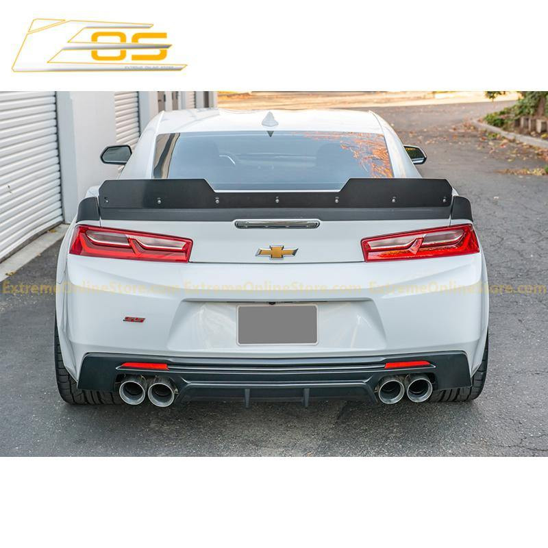 EOS 1LE Extended Style V2 Rear Spoiler - Matte Black - 19-24 Camaro (SPOILER-224-ABS)