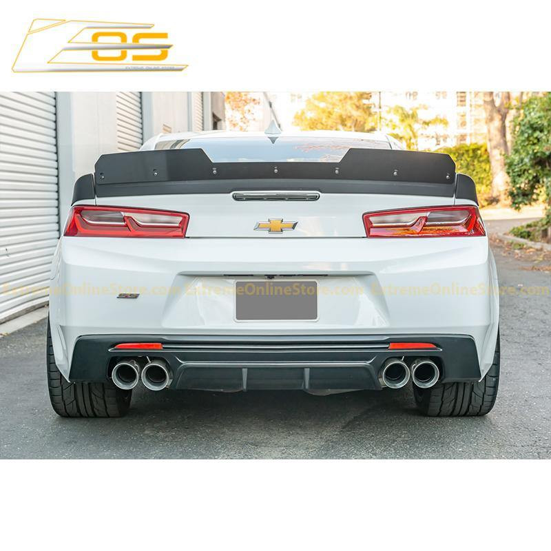 EOS 1LE Extended Style V2 Rear Spoiler - Matte Black - 19-24 Camaro (SPOILER-224-ABS)