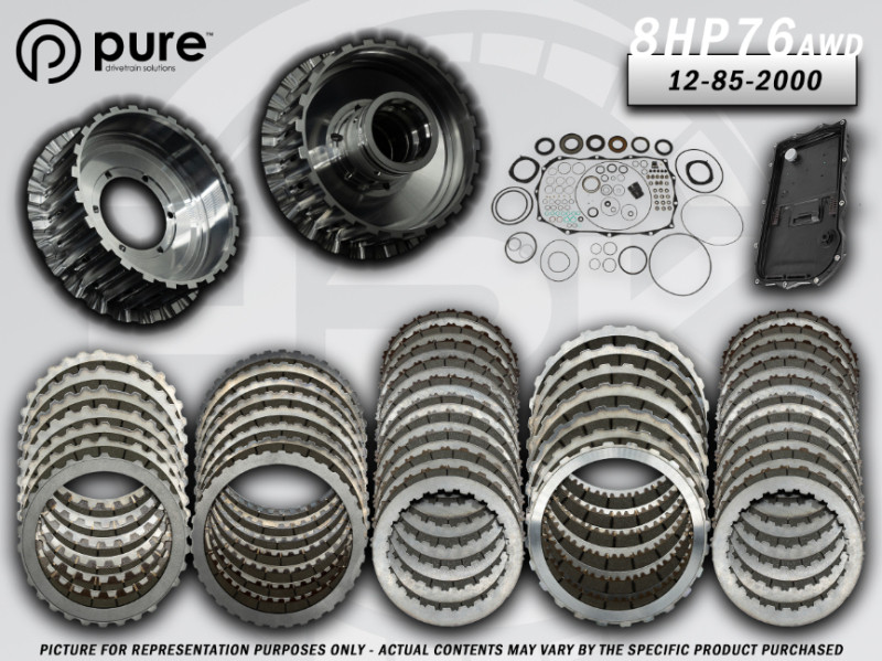 PDS 8HP76 High Performance Transmission Hard Parts Kit - AWD - Stage 2 - 12-85-2000 User 1
