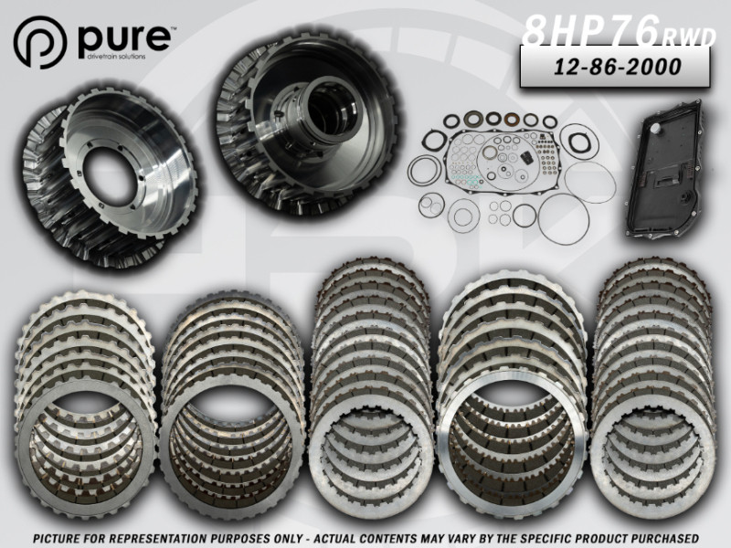 PDS 8HP76 High Performance Transmission Hard Parts Kit - RWD - Stage 2 - 12-86-2000 User 1