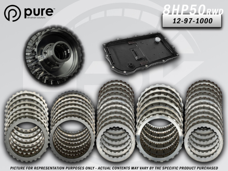 PDS 8HP50 High Performance Transmission Hard Parts Kit - RWD - Stage 1 - 12-97-1000 User 1