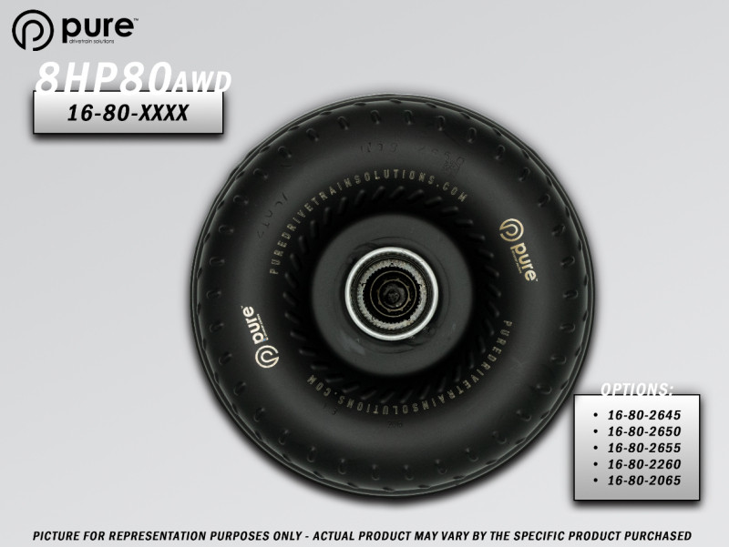 PDS 8HP80 High Performance Billet Race Torque Converter - 26/55 Stator - AWD - 16-80-2655 User 1