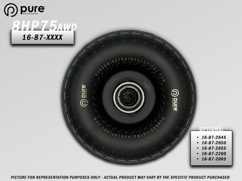 PDS 8HP75 High Performance Billet Race Torque Converter - 26/50 Stator - AWD - 16-87-2650 User 1