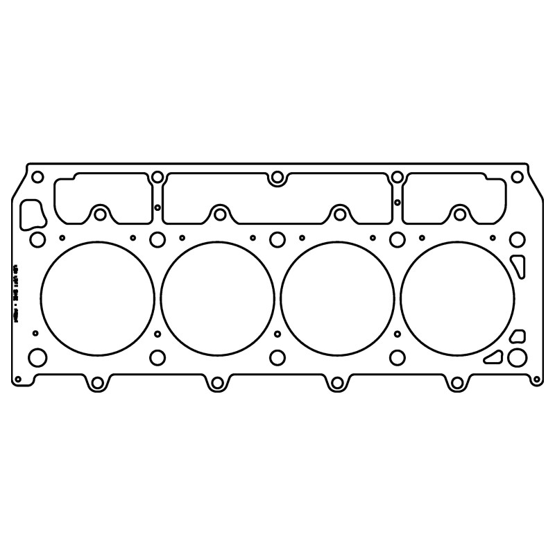 Cometic Gasket GM LSX Gen-4 SB V8 .063in DST Cyl. HG - 4.165in Bore - 1/2in & 3/8in Studs - LHS - C15742-063 Photo - Primary
