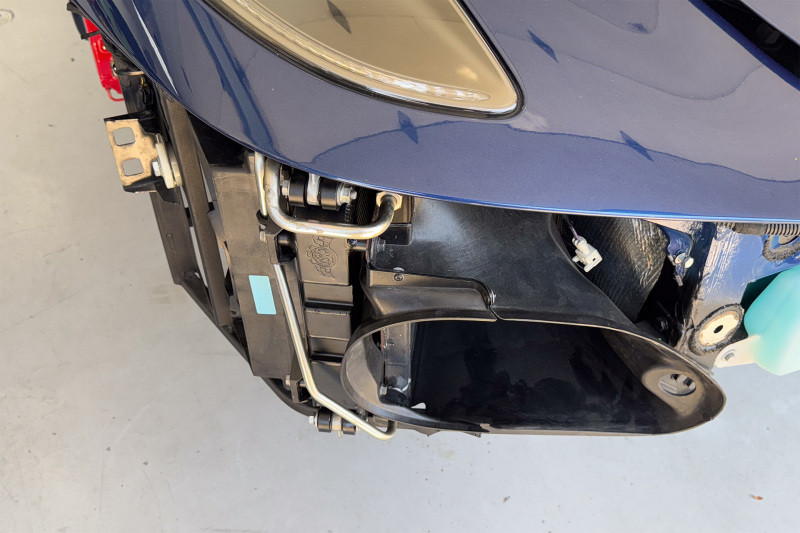 CSF 05-09 Ferrari F430 High Performance All Aluminum Radiator - Left/Right - 7247 Photo - Mounted