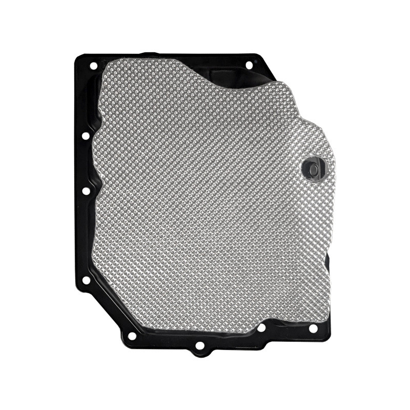 DEI Jeep JK VLP 42RLE 4-Speed Transmission Pan Heat Shield - 10377 Photo - Mounted