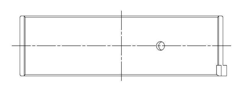 ACL Nissan DETT VQ35HR DOHC 4V TT 0.25mm Oversized High Performance Rod Bearing Set - 6B2639H-.25 Technical Drawing