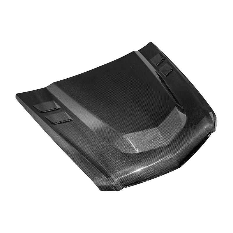 EOS Hood w. Vented Sides - Carbon Fiber Double Sided - 09-15 CTS-V (HOOD-1194-BKCF)