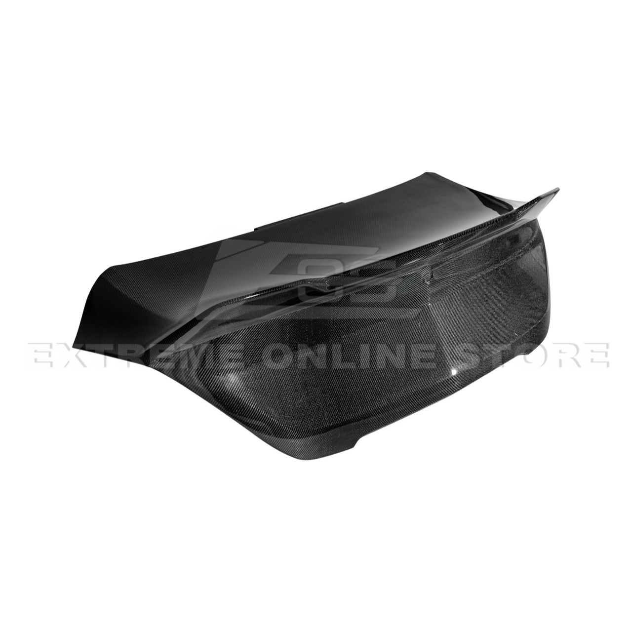 EOS Carbon Fiber Trunk w. Integrated Spoiler - 2022+ Cadillac CT4-V (TRUNK-1193-BKCF)