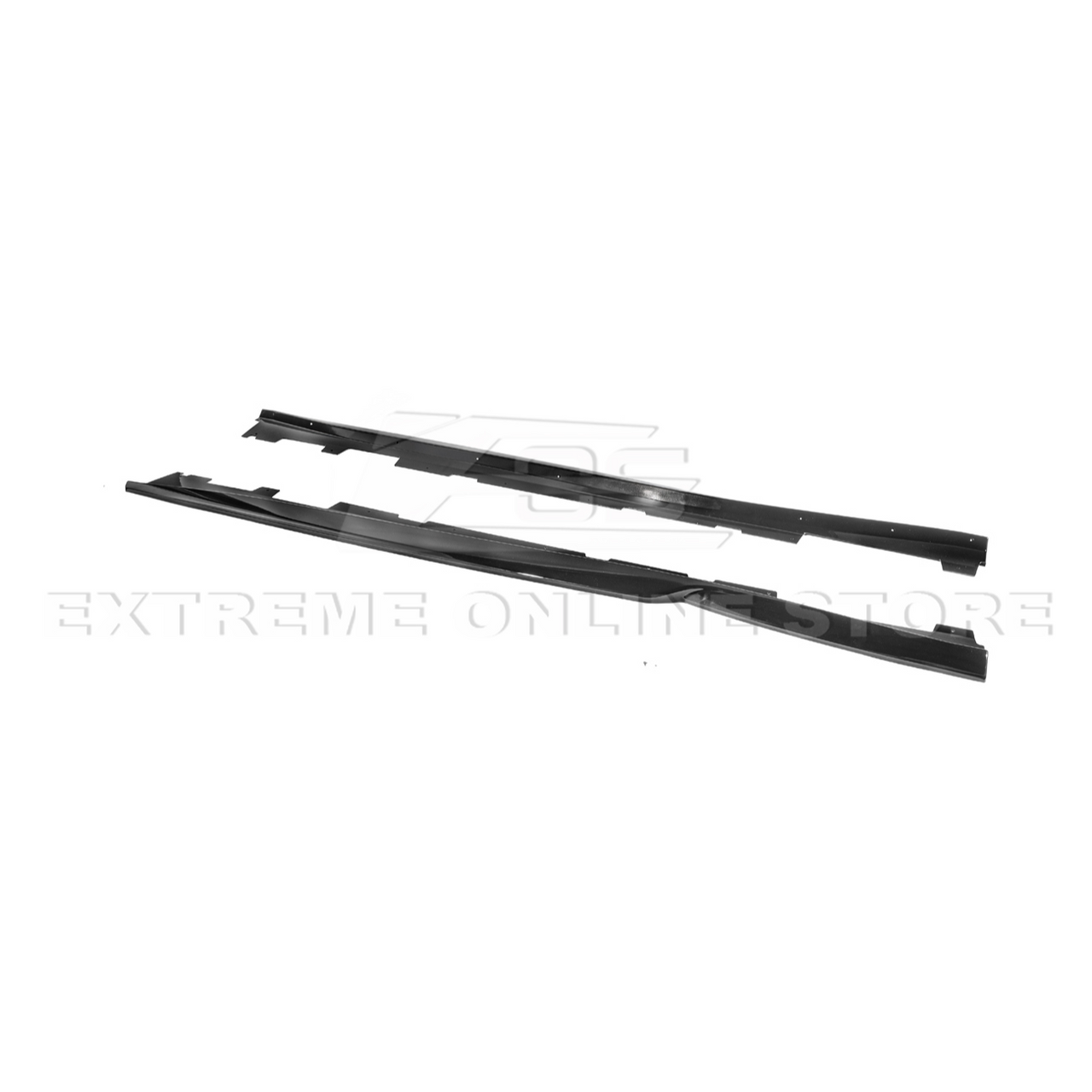 EOS T6 Performance Side Skirts - Gloss Black - 16-24 Camaro (SS-135-V2-ABS)